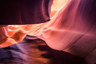 Antilop Kanyonu, Arizona 'da inanılmaz şekiller