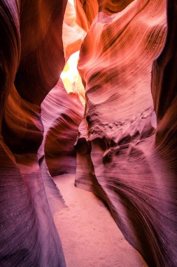 Antilop Kanyonu, Arizona 'da inanılmaz şekiller