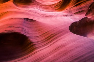 Antilop Kanyonu, Arizona 'da inanılmaz şekiller