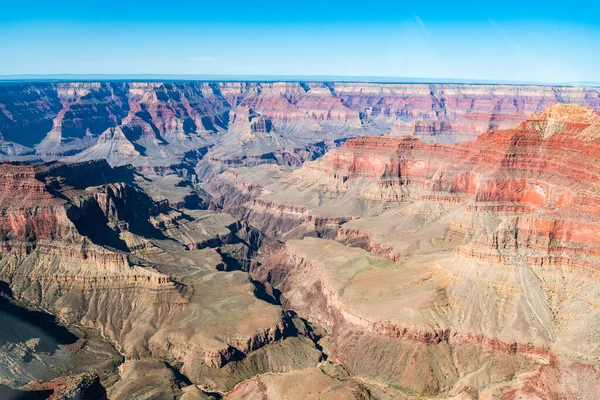 Increíble Vista Del Gran Parque Nacional Del Cañón Desde Aire — Foto de Stock