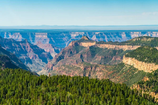 amazing view of grand canyon national park from air