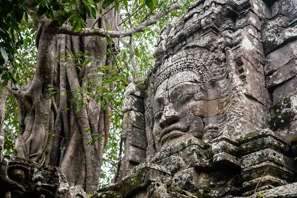 Καταπληκτικά Ερείπια Του Συγκροτήματος Angkor Wat Cambodia — Φωτογραφία Αρχείου