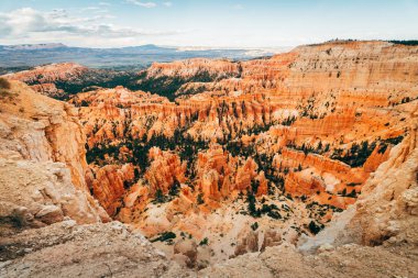 Britanya Kanyonu kabadayılarının panoramik görüntüsü, Utah