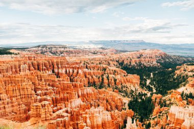 Britanya Kanyonu kabadayılarının panoramik görüntüsü, Utah