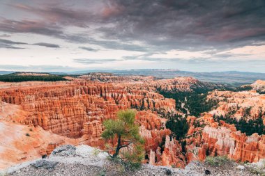 Britanya Kanyonu kabadayılarının panoramik görüntüsü, Utah