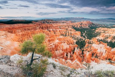 Britanya Kanyonu kabadayılarının panoramik görüntüsü, Utah