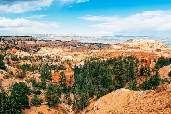 Panoramiczne Widoki Kanion Bryce Hoodoos Utah — Zdjęcie stockowe