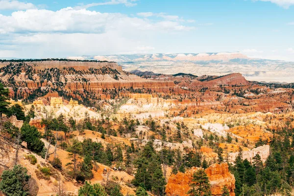 Πανοραμική Θέα Στο Bryce Φαράγγι Hoodoos Utah — Φωτογραφία Αρχείου