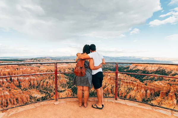 Πανοραμική Θέα Στο Bryce Φαράγγι Hoodoos Utah — Φωτογραφία Αρχείου