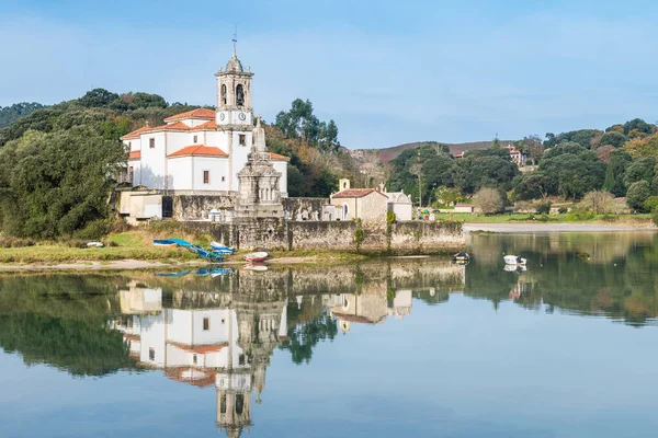 Luftaufnahme Des Friedhofs Auf Dem Land Asturien Spanien — Stockfoto