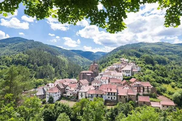 Vidék Város Otsagabia Navarre Spanyolország — Stock Fotó