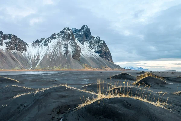 Paysage Sauvage Incroyable Stokksnes Iceland — Photo