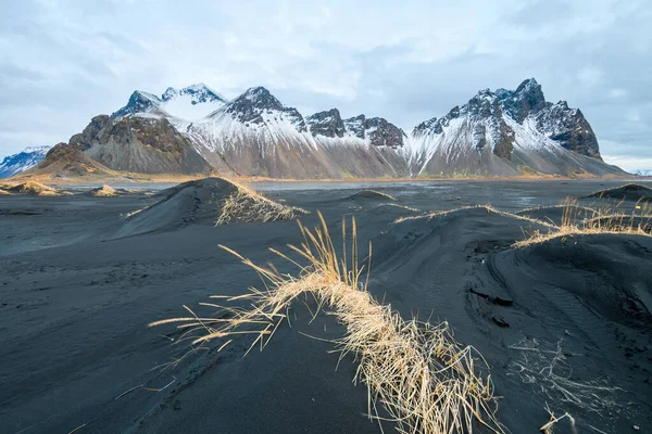 Paysage Sauvage Incroyable Stokksnes Iceland — Photo