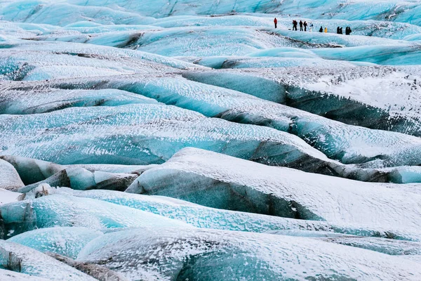 Glaciärtur Vid Vatnajokull Island — Stockfoto