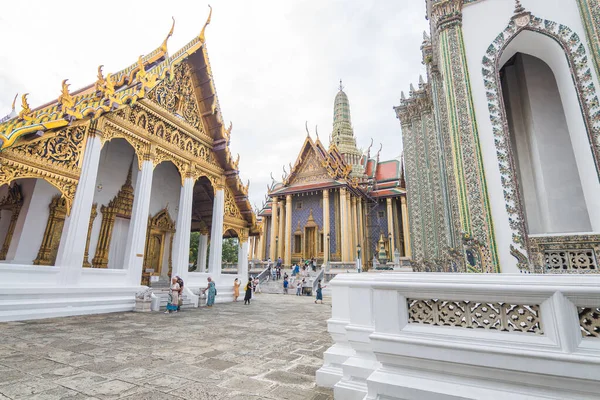 Bangkok Tajlandia Września 2019 Architektura Dziedzińca Pałacu Królewskiego Bangkok — Zdjęcie stockowe