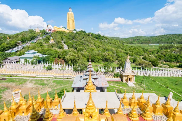 Fantastisk Utsikt Över Pagodas Komplex Moniwa Myanmar — Stockfoto