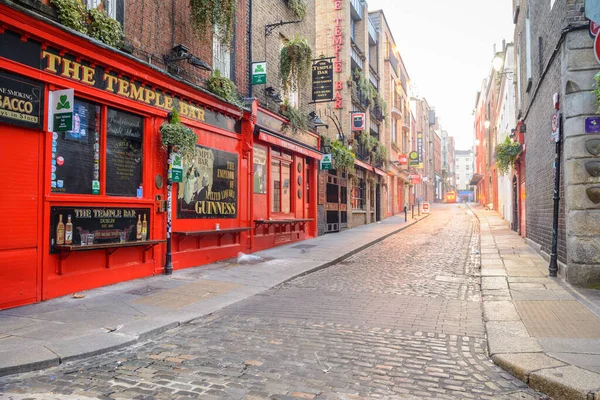 Dublin Irlanda Mayo 2019 Vistas Calle Del Pub Vacía Dublin — Foto de Stock