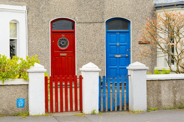 traditional english lined houses