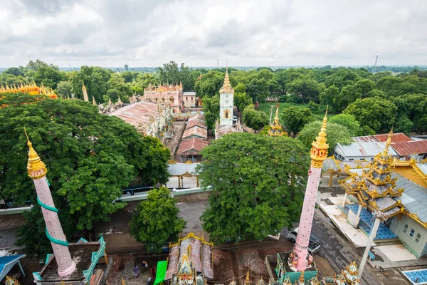 Monywa Myanmar 2019年8月30日 莫尼瓦的比多天塔建筑群 — 图库照片