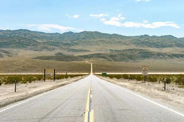 Erstaunliche Wüstenstraße Tal Des Feuers Nevada — Stockfoto