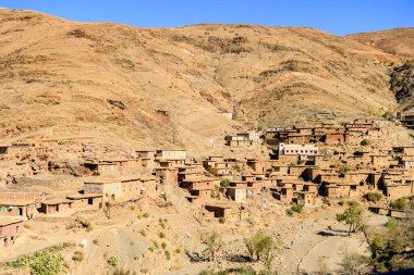 Fas Atlası 'ndaki kırsal berber köyleri