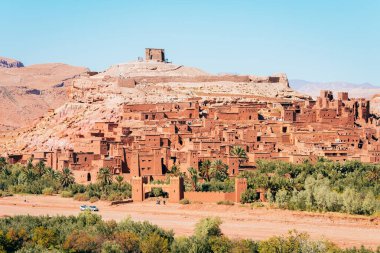 inanılmaz ouarzazate kasbah tahkimatı, Fas