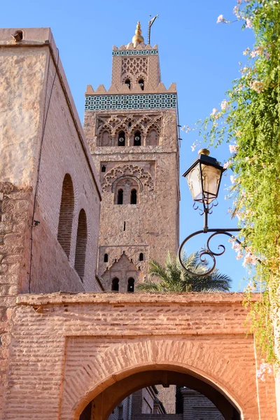 Koutobia Moskee Marrakech Marokko — Stockfoto