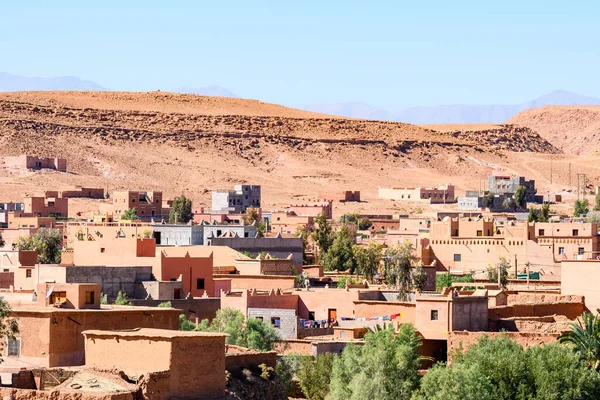 Удивительный Ouarzazate Kasbah Фортификации Марокко — стоковое фото