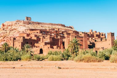 inanılmaz ouarzazate kasbah tahkimatı, Fas