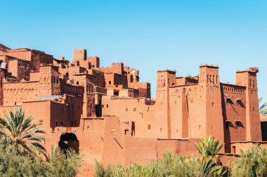 inanılmaz ouarzazate kasbah tahkimatı, Fas