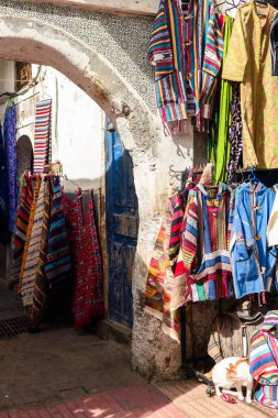 Fas 'ta renkli el işi