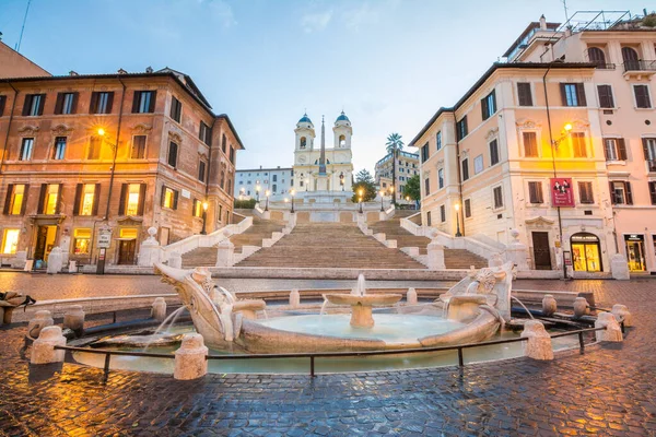 Rzymskie Włoskie Października 2016 Piazza Spagna Rzymie Włochy — Zdjęcie stockowe