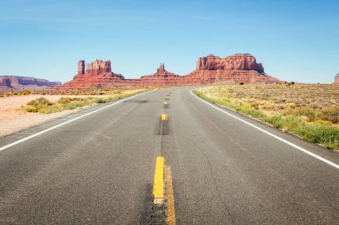 Anıt Vadisi 'nin inanılmaz yolu, Amerika