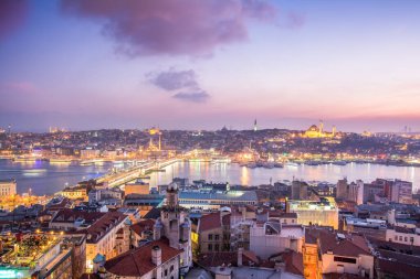 Galata Kulesi 'nden İstanbul' un inanılmaz manzarası