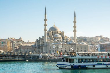 İstanbul, hindi. 5 Şubat 2016: galata Köprüsü manzaralı, İstanbul.