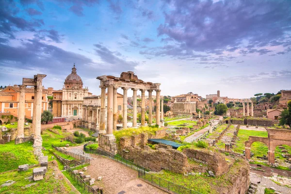 Vistas Del Famoso Foro Romano Roma Italia — Foto de Stock