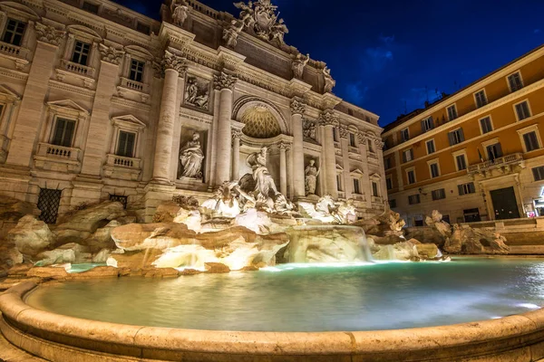 Vue Sur Fontana Trevi Rome Italie — Photo