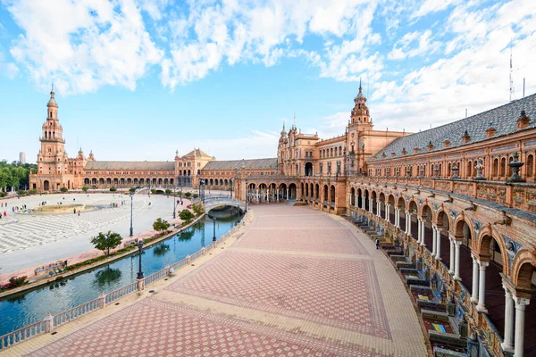 Vackra Torget Plaza Spaa Sevilla Spanien — Stockfoto