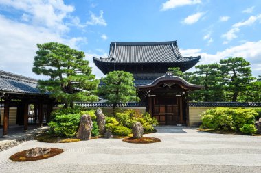 Kyoto, Japonya 'nın güzel zen tapınağı