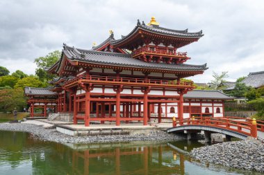 Japonya, Kyoto 'daki güzel Anka Kuşu Tapınağı