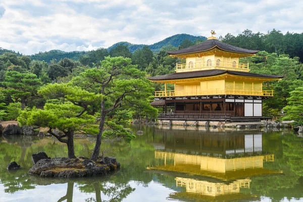 Kinkakuji Nin Ünlü Zen Binası Kyoto Japonya Daki Altın Pavyon — Stok fotoğraf