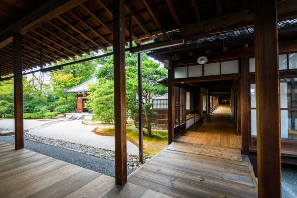 Beau Temple Zen Kyoto Japon — Photo