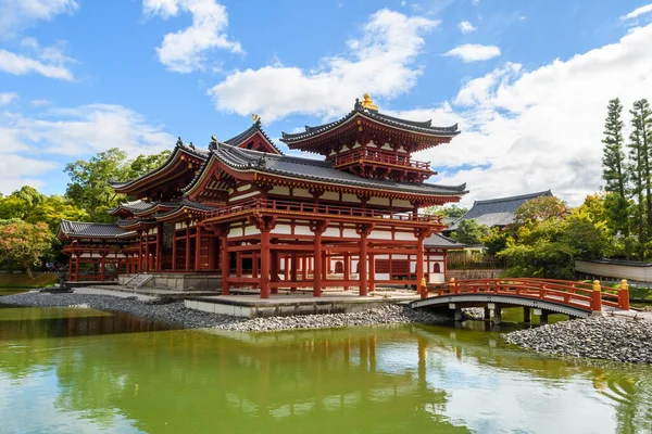 Hermosa Sala Fénix Del Templo Byodoin Kyoto Japón — Foto de Stock