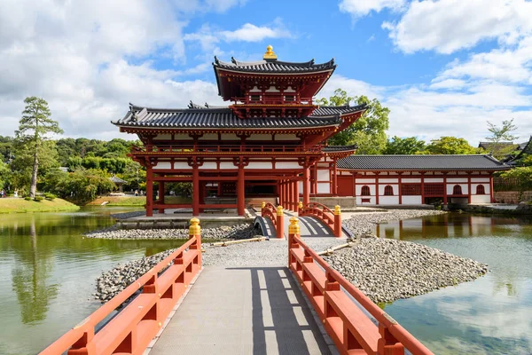 Hermosa Sala Fénix Del Templo Byodoin Kyoto Japón — Foto de Stock