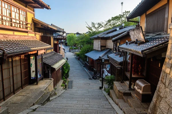 Kyoto Japonya Ağustos 2018 Kyoto Eski Kasabası Japonya Nın Geleneksel — Stok fotoğraf