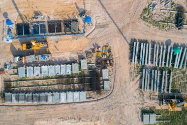 Hava görüntüleme ön döküm fabrikası 