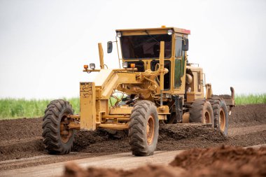 Motor Grader İnşaat İnşaat Temel Karayolu Geliştirme
