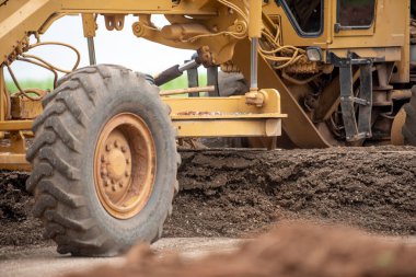 Motor Grader İnşaat İnşaat Temel Karayolu Geliştirme