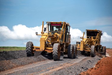 Motor Grader İnşaat İnşaat Temel Karayolu Geliştirme