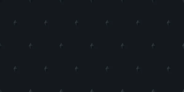 Düz şekilli, geometrik dekoru olan siyah, pürüzsüz bir desen. Grafik sonsuz minimalizm dokusu. Koyu gri arkaplan